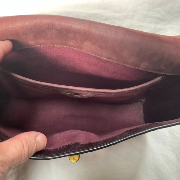 Tory Burch Eel skin Leather-lined Clutch - Picture 9 of 10